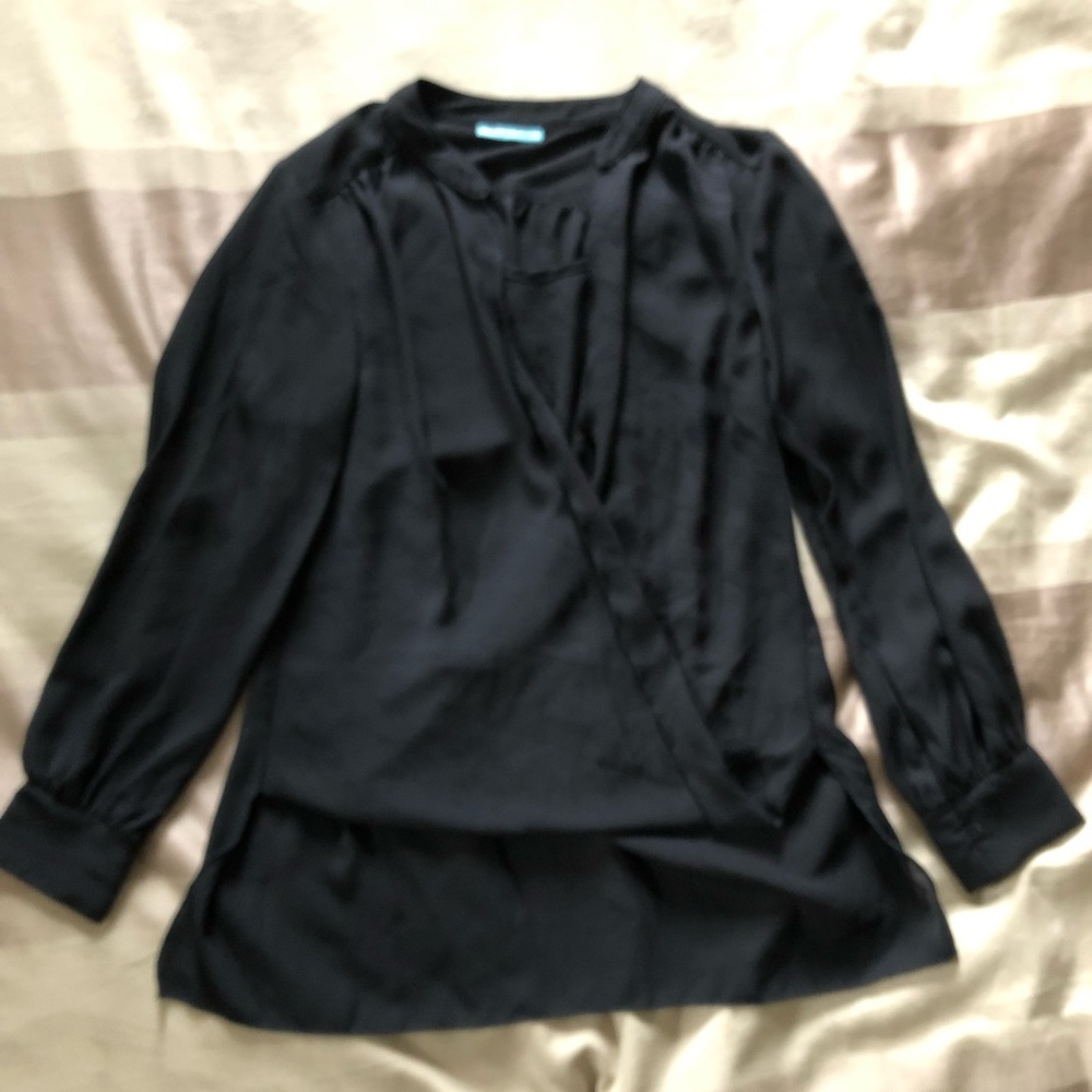 Faux wrap top